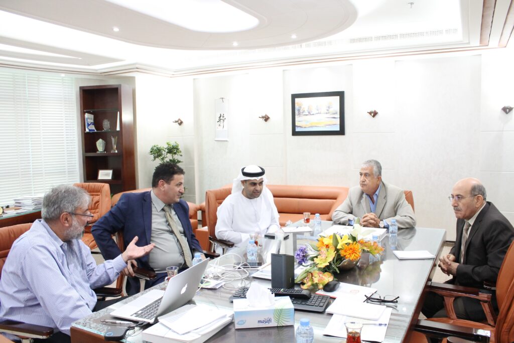RAKCSS Held Meeting with Experts from Sheikh Saqr Program for Government Excellence